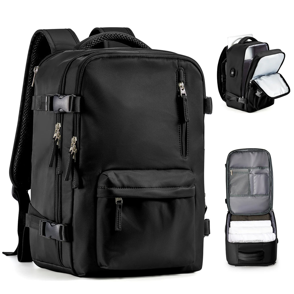 Travel Backpack Cabin Bag, Ryanair Backpack 40x20x25 Carry-Ons, Men Women 15.6 inch Laptop Backpack, Casual 40x28x17 Backpack