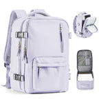 Travel Backpack Cabin Bag, Ryanair Backpack 40x20x25 Carry-Ons, Men Women 15.6 inch Laptop Backpack, Casual 40x28x17 Backpack