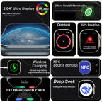 Hello Watch 4 Plus Ultra 2 – Smartwatch 49mm, AMOLED 2.04” 90Hz, Monitor de Salud / Reloj Inteligente 49mm, Pantalla AMOLED 2.04” 90Hz, Seguimiento Salud