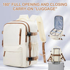 Travel Backpack Cabin Bag, Ryanair Backpack 40x20x25 Carry-Ons, Men Women 15.6 inch Laptop Backpack, Casual 40x28x17 Backpack