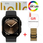 Hello Watch 4 Plus Ultra 2 – Smartwatch 49mm, AMOLED 2.04” 90Hz, Monitor de Salud / Reloj Inteligente 49mm, Pantalla AMOLED 2.04” 90Hz, Seguimiento Salud