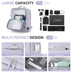 Travel Backpack Cabin Bag, Ryanair Backpack 40x20x25 Carry-Ons, Men Women 15.6 inch Laptop Backpack, Casual 40x28x17 Backpack